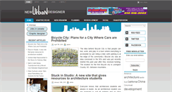 Desktop Screenshot of newurbandesigner.com